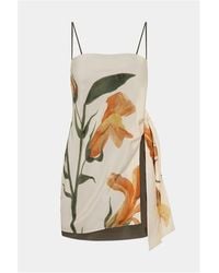 SIR. - Constance Tie Mini Dress - Lyst