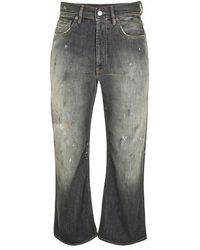 Acne Studios - Trafalgar Relaxed Fit Wide Leg Jeans - Lyst