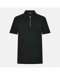 Versace - Short Sleeve Polo Shirt - Lyst