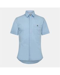 Vivienne Westwood - Cotton Classic Saturn Orb Short-Sleeved Shirt - Lyst