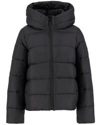 Barbour - Olivios Hooded Long Sleeve Full Zip Short Puffer Jacket - Lyst
