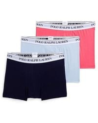 Ralph Lauren - Stretch Boxer Briefs 3 Pack - Lyst