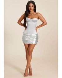 Mars the Label - Mtl Bandeau Corset Ld64 - Lyst