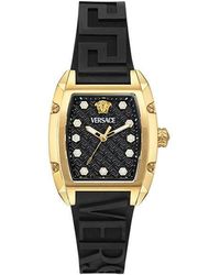 Versace - Dominus Quartz Analogue Watch - Lyst