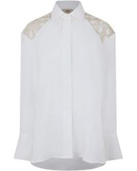 JBQ - Haven Long Sleeve Plain Relaxed Fit Shirt - Lyst