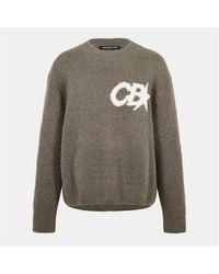 Cole Buxton - Star Knitted Crew Neck Jumper - Lyst