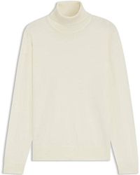 BOSS - X Beckham Rollneck Cashmere Sweater - Lyst