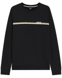 BOSS - Bodywear Authentic Sweatshirt With Iconic Logo Detail - Lyst