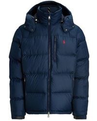 Polo Ralph Lauren - El Cap Water Resistant Duck Down Detachable Hood Short Puffer Jacket - Lyst
