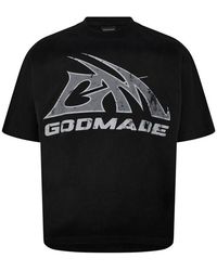 God Made - Gm Gm Logo Tee Sn44 - Lyst