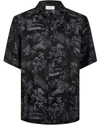 Off-White c/o Virgil Abloh - Jacquard Fresco Bowling Shirt - Lyst