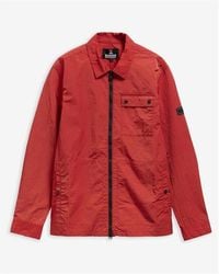 Barbour - Inline Cotton Long Sleeve Overshirt - Lyst