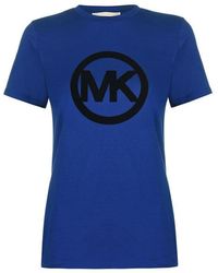 MICHAEL Michael Kors - Crew Logo T Shirt - Lyst