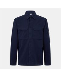 C.P. Company - Gabard Overshirt - Lyst