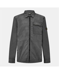Barbour - Inline Cotton Long Sleeve Overshirt - Lyst