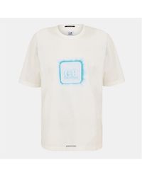 CP COMPANY METROPOLIS - Front Logo T-Shirt - Lyst