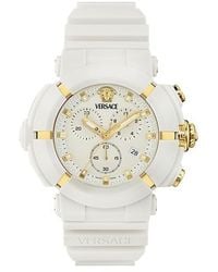 Versace - V-Real Active Chrono 45Mm - Lyst
