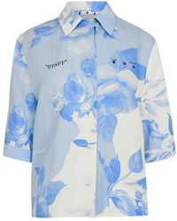 Off-White c/o Virgil Abloh - Long-Sleeve Dress Shirt - Lyst