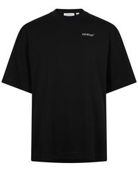 Off-White c/o Virgil Abloh - Half Arrow Oversized T-Shirt - Lyst