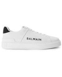 Balmain - B Court Low-Top Trainers - Lyst