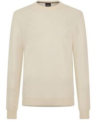 BOSS - Knitted Top - Lyst