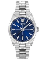 Versace - Millennium Quartz Analogue Quartz Watch - Lyst