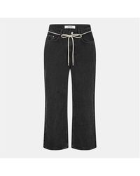About Blank - Relaxed Fit Cotton Wide Leg Jeans - Lyst