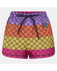 Gucci - Woven Tracksuit Shorts - Lyst