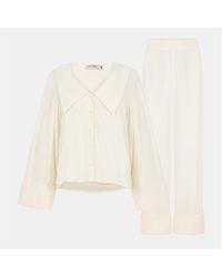 It's 9pm - Frenchie Cff Long Sleeve Pyjama Set - Lyst