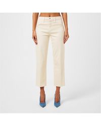 L'Agence - Wanda Fine Denim Straight Leg Jeans - Lyst