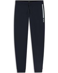 BOSS - Logo Tapered Jogging Bottoms - Lyst