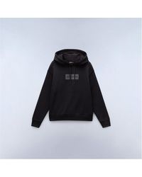 Napapijri - Box Logo Hoodie - Lyst