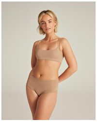 Nudea - Scoop Neck Bralette Second Skin Stretch - Lyst