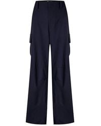 Bottega Veneta - Wide Leg Trousers - Lyst