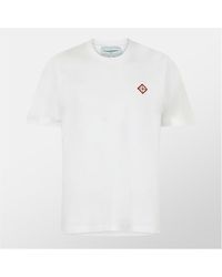 CASABLANCA - Classic Logo T-Shirt - Lyst