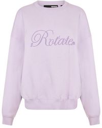 ROTATE SUNDAY - Heavy Crewneck Sweatshirt - Lyst