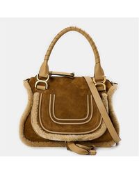 Chloé - Small Marcie Double Carry Bag - Lyst
