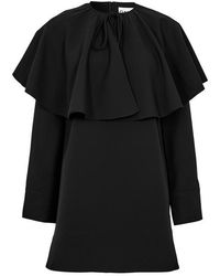 Ganni - Suiting Circle Mini Dress - Lyst