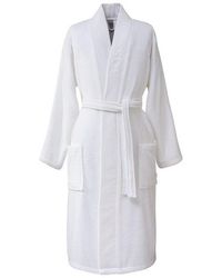 HUGO - Kimono Cotton Bathrobe - Lyst