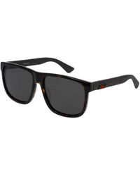 Gucci - Gg0010 Rectangle-frame Sunglasses - Lyst
