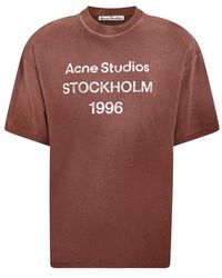 Acne Studios - 1996 Logo T-Shirt - Lyst