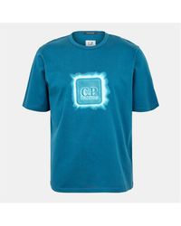 CP COMPANY METROPOLIS - Front Logo T-Shirt - Lyst