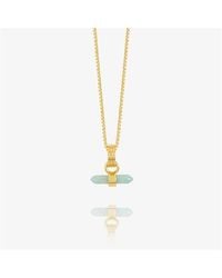 Rachel Jackson - Mini Tbar Nl Pendant Necklace - Lyst