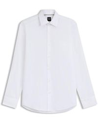 BOSS - H Joe Kent Long Sleeve Oxford Shirt - Lyst