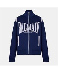 Balmain - College Tracksuit Top - Lyst