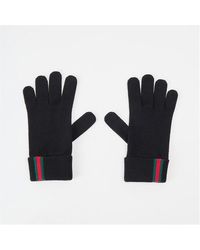 Gucci - Ace Fleece Streamlined Fit Gloves - Lyst