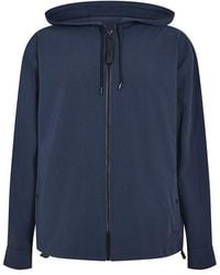 BOSS - Olson Hood Long Sleeve Oxford Shirt - Lyst