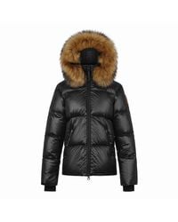 ARCTIC ARMY - Puffer Og Hooded Long Sleeve Short Puffer Jacket - Lyst