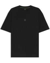 BOSS - Future Cotton Short Sleeve Oversized T-Shirt - Lyst