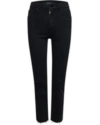 Replay - Faaby Slim-Fit Cigarette Cropped Jeans - Lyst